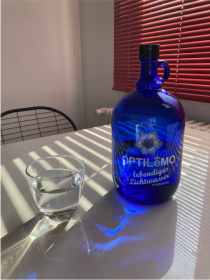 OPTILeMO Glasflasche 2 Liter